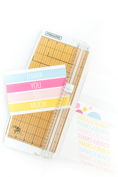 DIY Printable Thank You Cards | dreamgreendiy.com