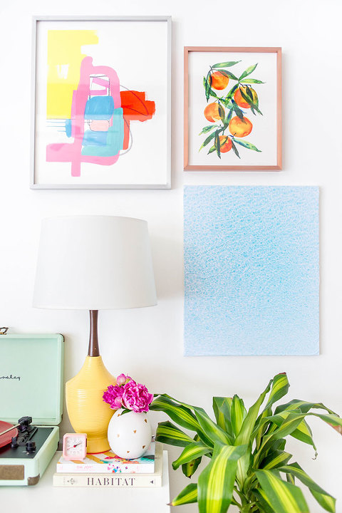 DIY Printable Art Canvas | dreamgreendiy.com + @ehow