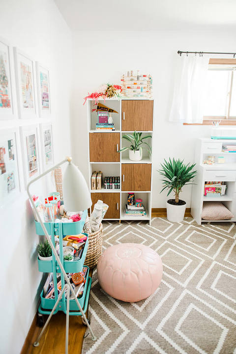 Tips For Organizing And Designing Your Dream Office | dreamgreendiy.com + @glitterguide + @BHG