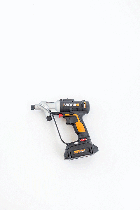 DIY Box Wall Shelf | dreamgreendiy.com + @worxtools