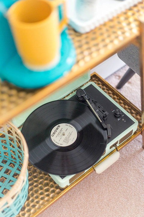 How To Style A Bar Cart Coffee Buffet | dreamgreendiy.com + @wayfair