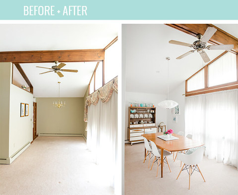 Before and After Home Reno Updates 8 Months In | dreamgreendiy.com