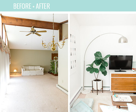 Before and After Home Reno Updates 8 Months In | dreamgreendiy.com