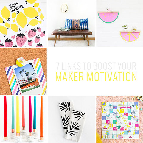 7 DIY Links To Boost Your Maker Motivation | dreamgreendiy.com