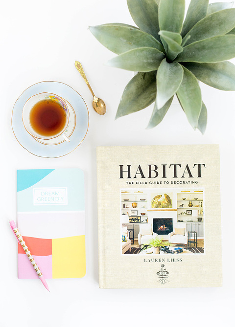 A review of Habitat: The Field Guide to Decorating, by @laurenliess | dreamgreendiy.com