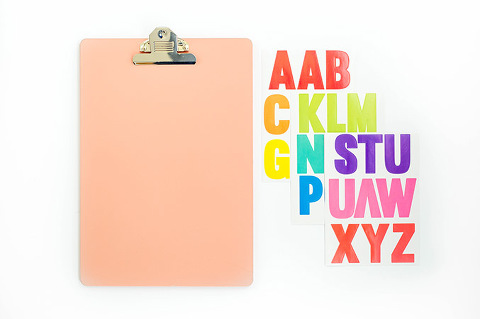 DIY Work It Back-To-School Clipboard