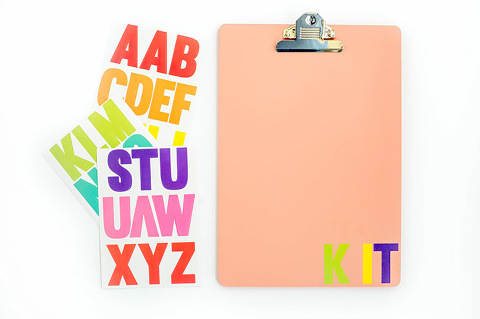 DIY Work It Back-To-School Clipboard
