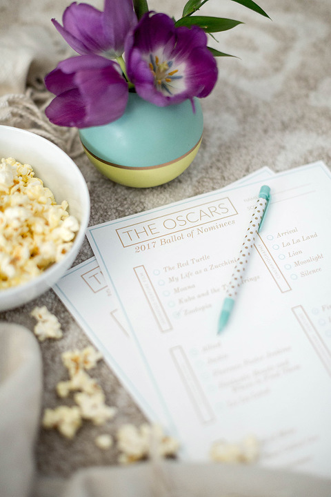 Printable Oscars 2017 Ballot | dreamgreendiy.com + @GlitterGuide