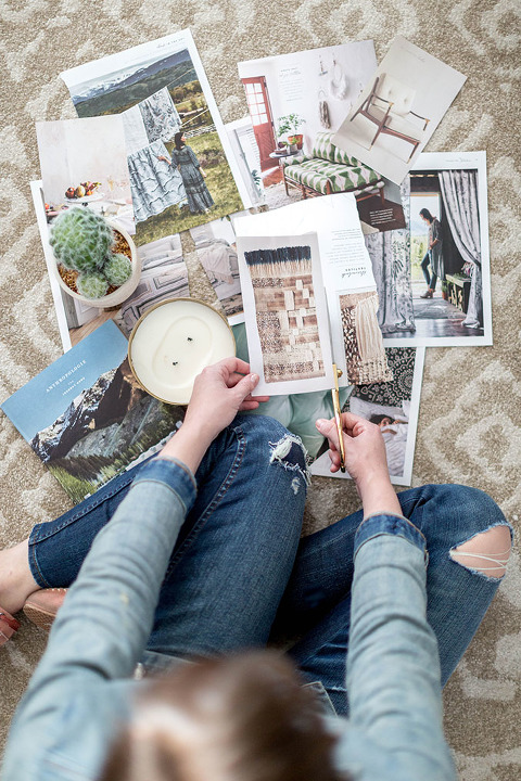 How To Make A Free DIY Catalog Mood Board | dreamgreendiy.com