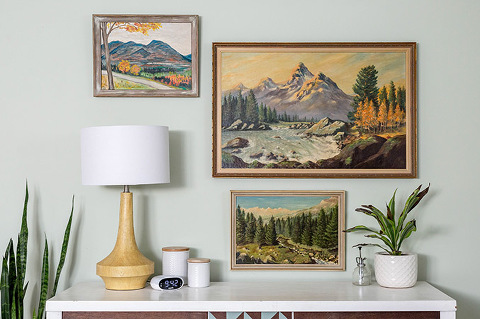 Thrifted Vintage Landscape Paintings
