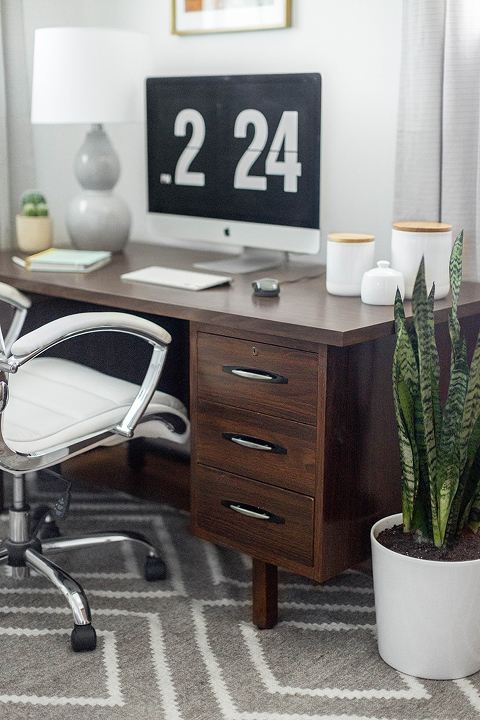 A Classic Mid-Century Office Makeover Reveal