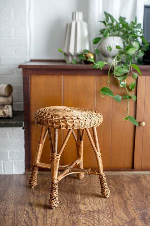 Thrift Store Score: A Boho Stool