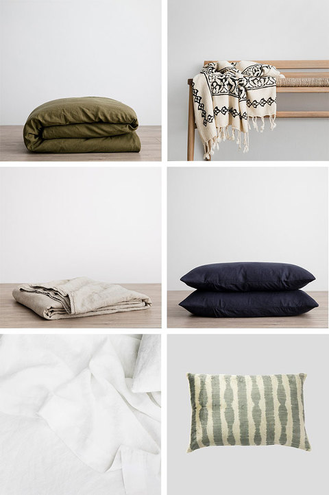 How To Style A Bed With Linen Bedding | dreamgreendiy.com + @cultivergoods