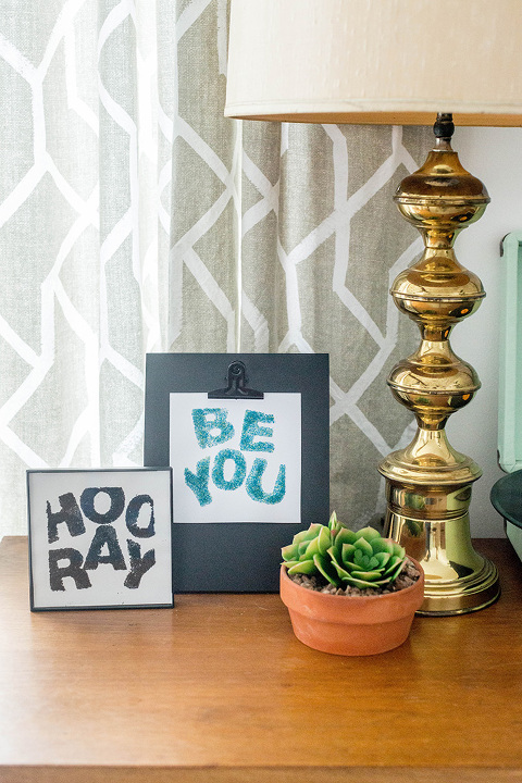 DIY Customizable Sand Art Quote | dreamgreendiy.com + @orientaltrading