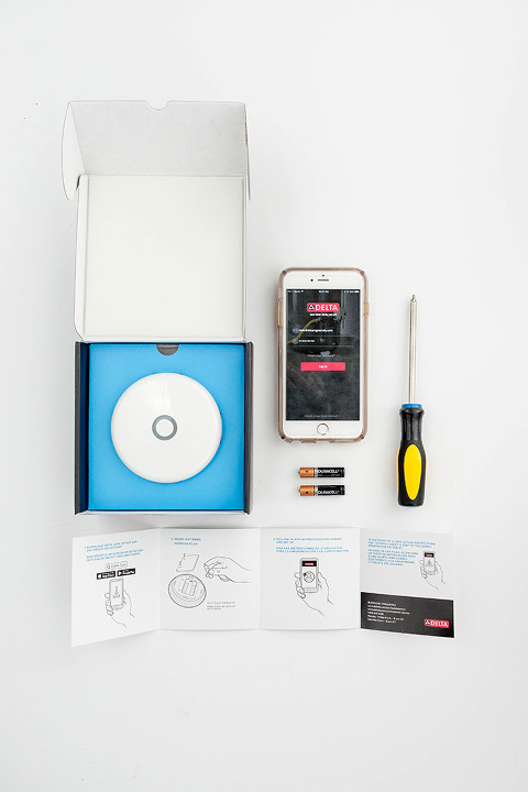 How To Set Up A Leak Detector In Your Home | dreamgreendiy.com + @deltafaucet #ad #DeltaLeakDetect