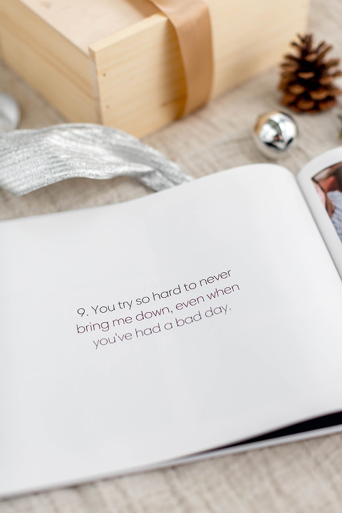 12 Reasons Why I Love You' Photo Book Gift Idea - Dream Green DIY