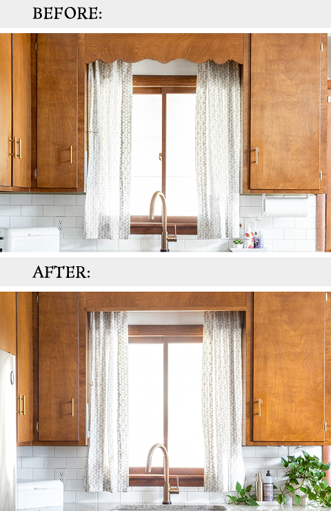 How To Remove Decorative Cabinet Scrollwork