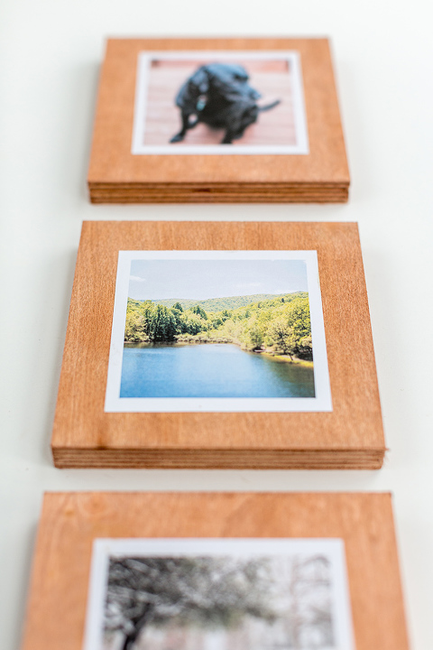 DIY Faux Stained Wood Instagram Frame | dreamgreendiy.com + @orientaltrading