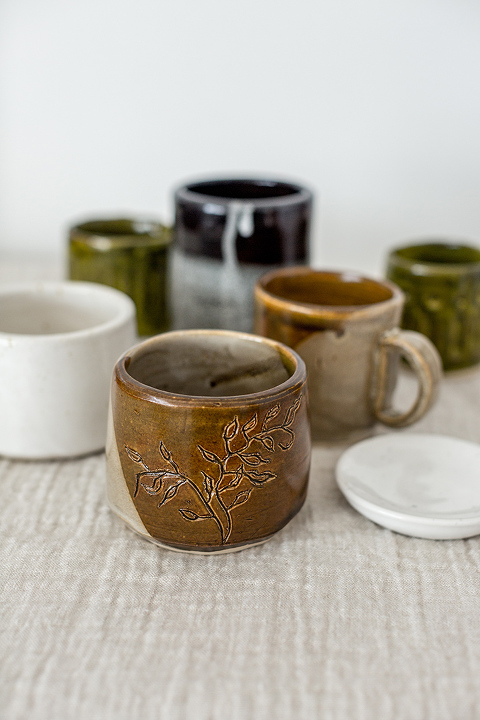 DIY Wheel-Thrown Clay Pottery Collection