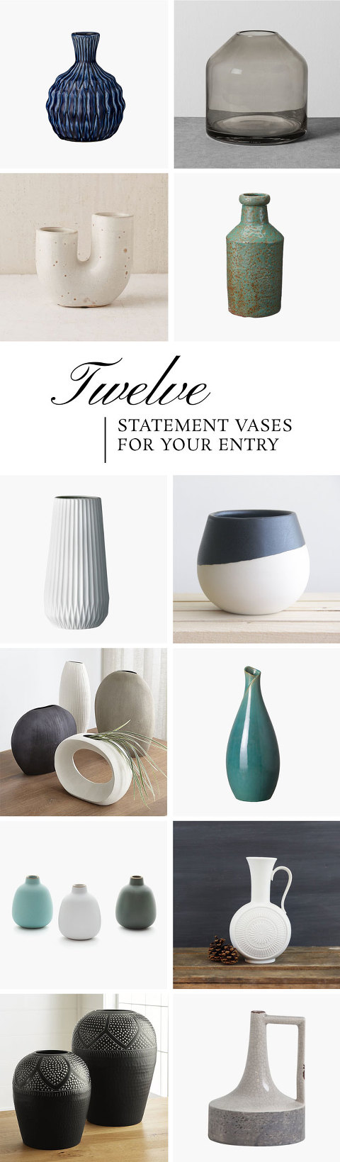 12 Statement Vases For Your Entry Table