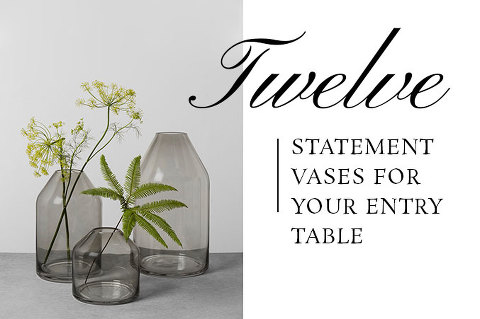 12 Statement Vases For Your Entry Table