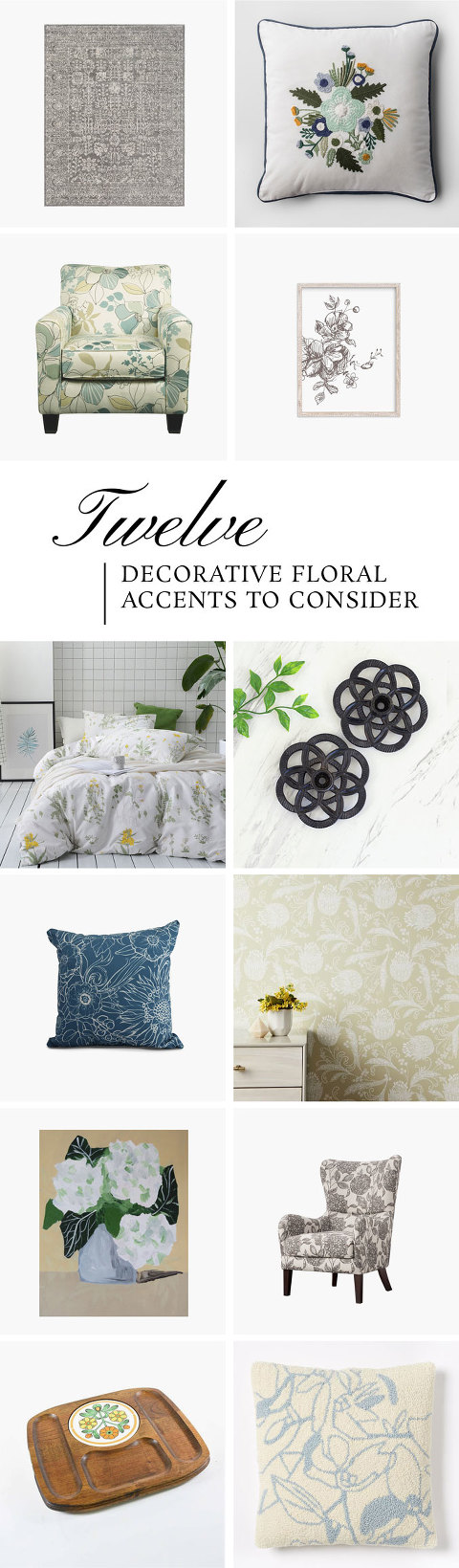 12 Decorative Floral Accents To Consider