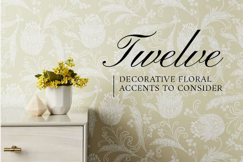 12 Decorative Floral Accents To Consider