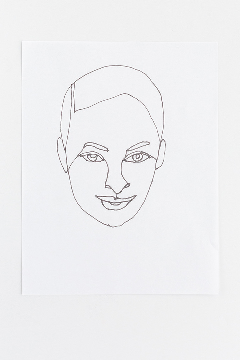 DIY Wire Portrait With Printable Template