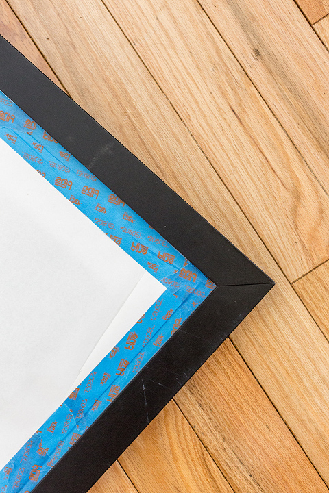 How To Paint A Large Scale Frame