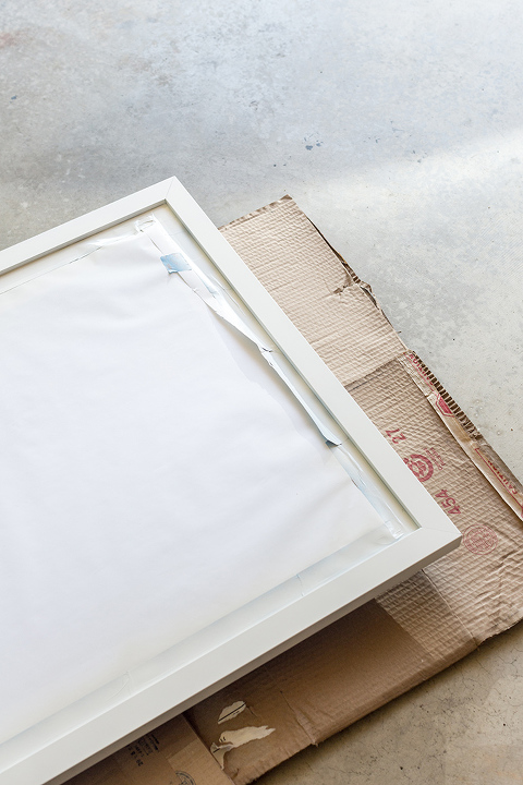 How To Paint A Large Scale Frame