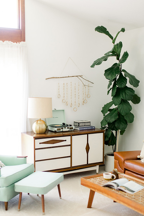 Retro Mid-Century Modern Home Tour