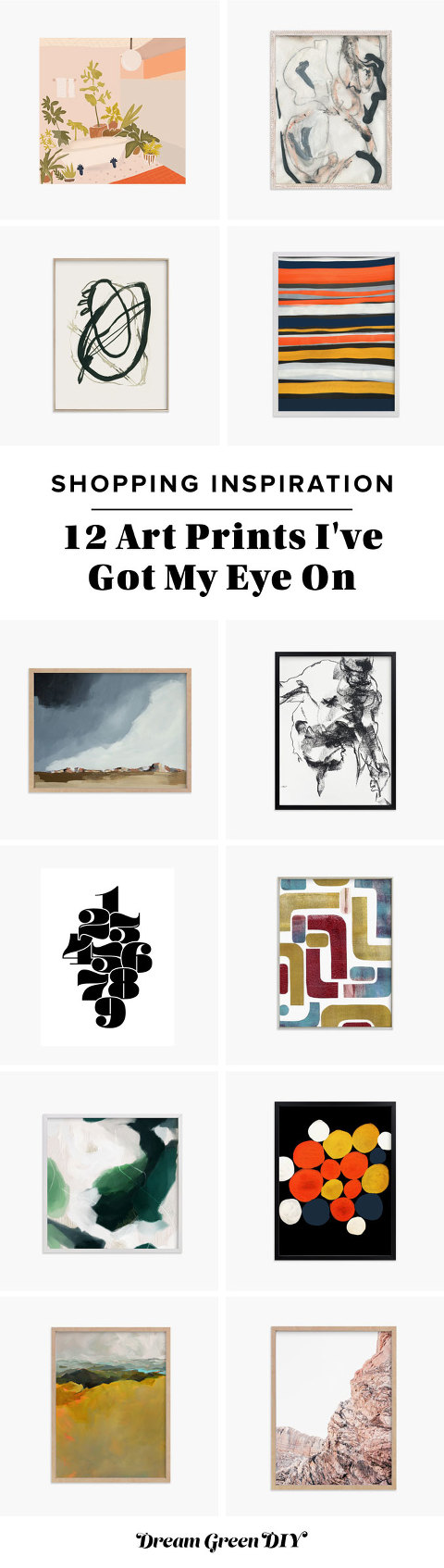 12 Art Prints I've Got My Eye On