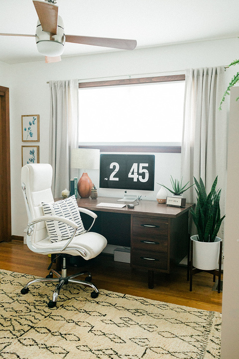 Updated Home Office Tour