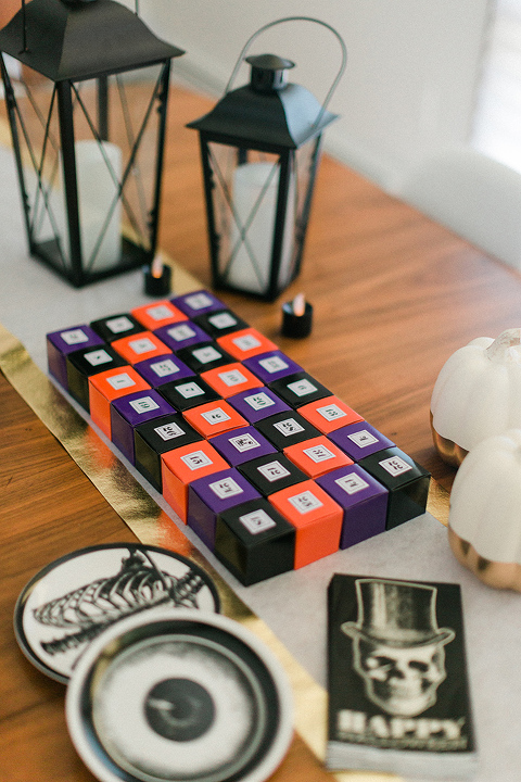 DIY Countdown To Halloween Candy Calendar