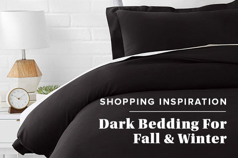 Dark Bedding For Fall & Winter