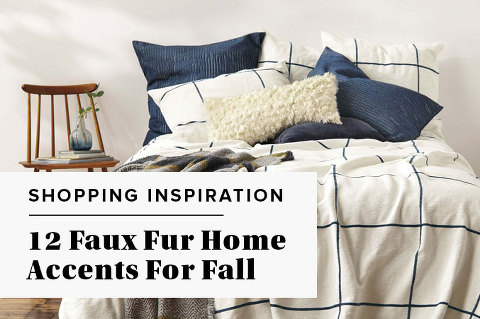 12 Faux Fur Home Accents For Fall