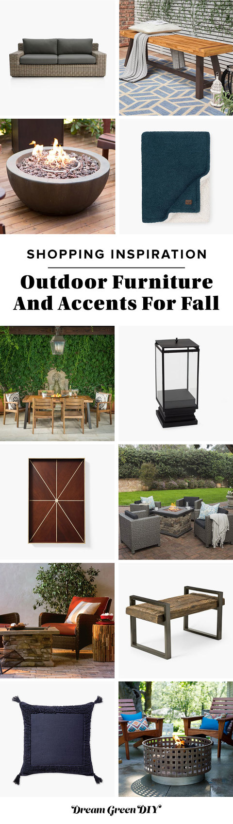 Outdoor Fall Furniture & Accessories