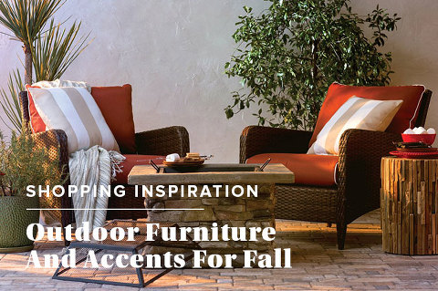 Outdoor Fall Furniture & Accessories