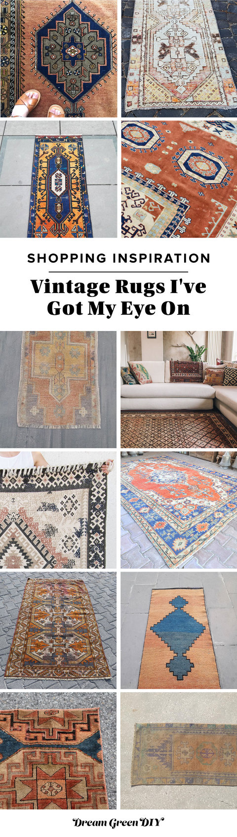 Vintage Rugs I've Got My Eye On