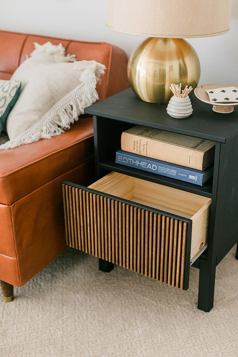 Upgrade An IKEA Side Table With Wood Dowels