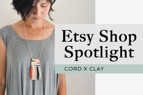 Etsy Shop Spotlight: Cord x Clay