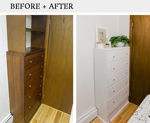 Two Tone Dresser - Dream Green DIY