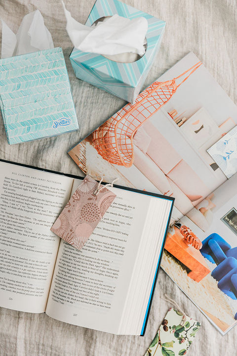 My Spring Reading List & DIY Bookmarks