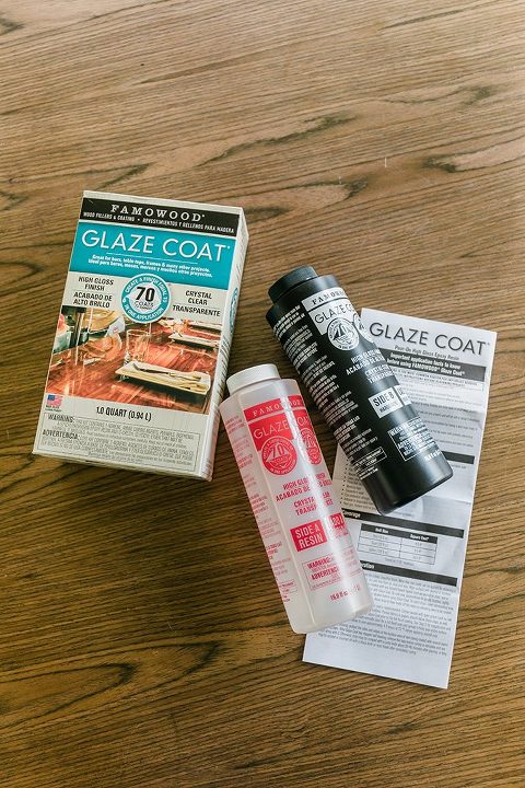 How To Seal A Wood Table (For Good!) | dreamgreendiy.com + @amazinggoop #ad #GlazeCoat