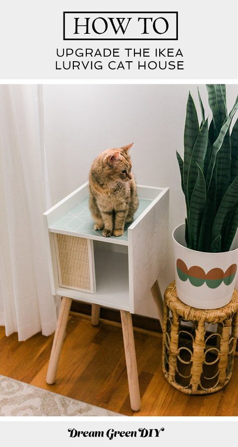 How to Upgrade The IKEA Lurvig Cat House