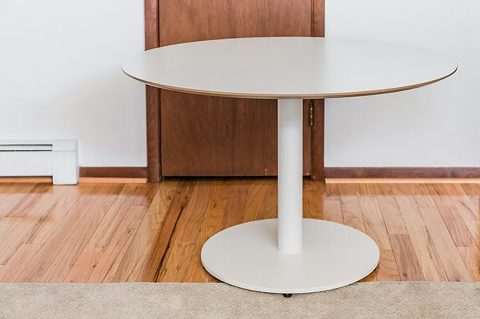 DIY Midcentury-Inspired Wood Slat Coffee Table