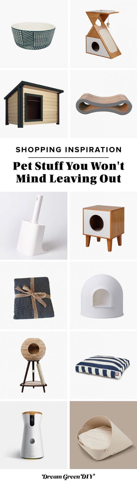 Pet Stuff You Won't Mind Leaving Out