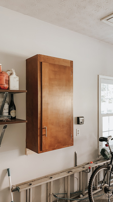 One Room Challenge, Week Three: Retro Cabinet Removal