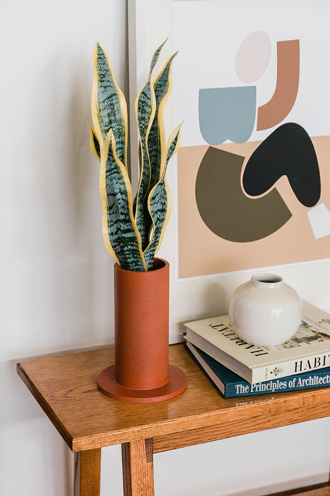 DIY Minimalist Faux Terracotta Vase