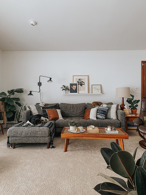 Mid-century living space